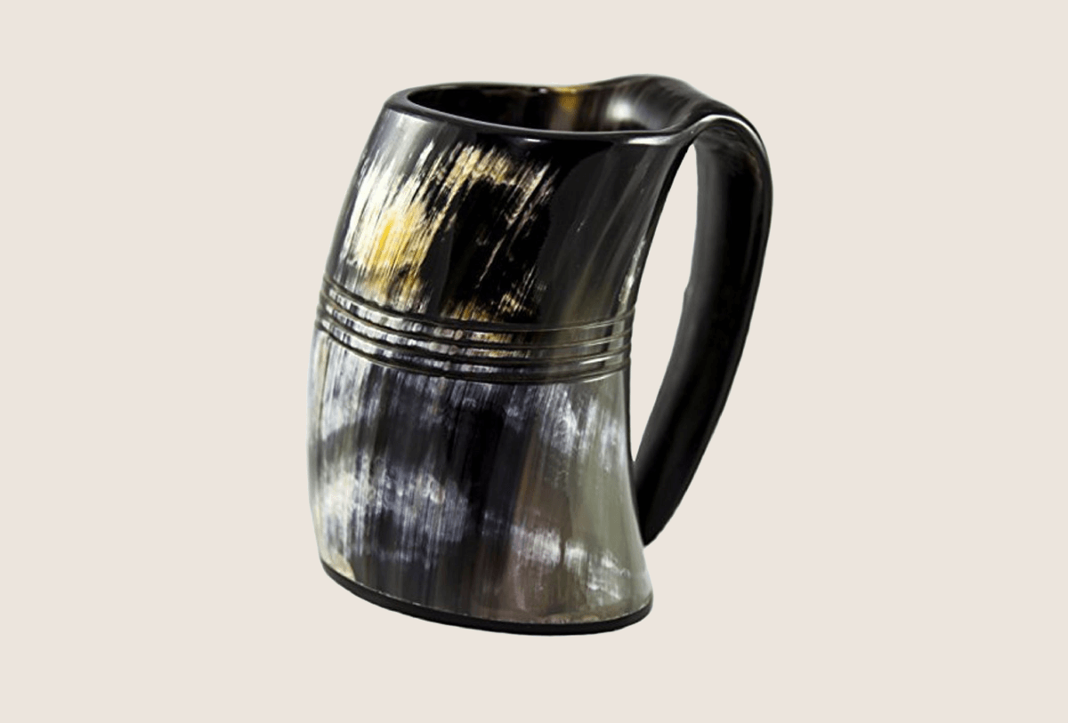 Viking Drinking Horn Mug Handcrafted