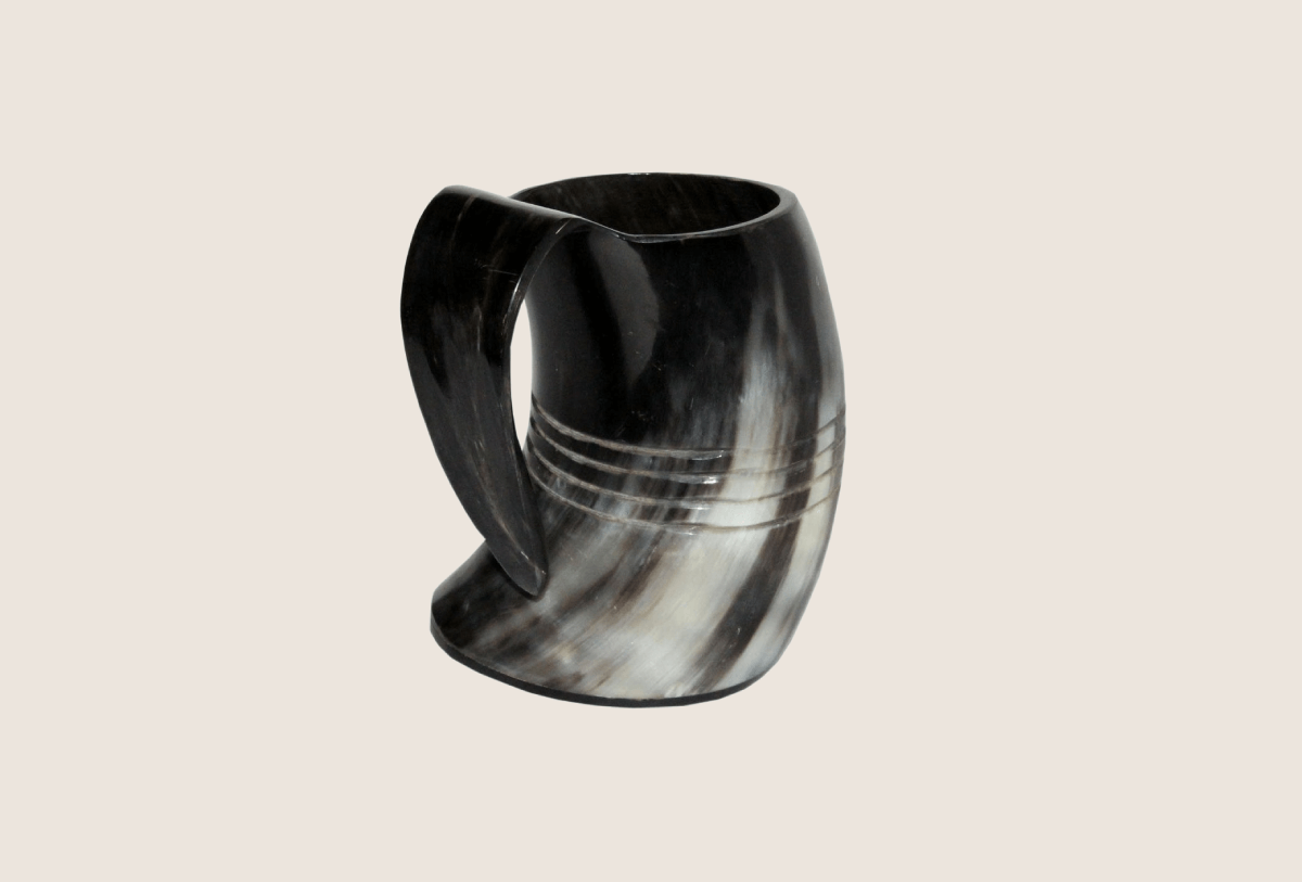 Viking Drinking Horn Mug Handcrafted